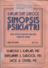 Image of Kaplan dan Sadock Sinopsis Psikiatri Jilid 2