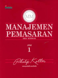 Manajemen Pemasaran Edisi 11 Jilid 1