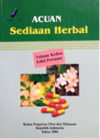 Image of Acuan Sediaan Herbal