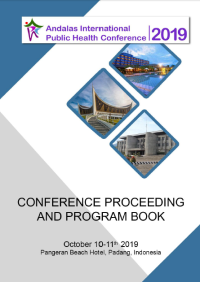 Image of Conference Proceeding & Program Book of
Andalas International Public Health Conference

(AIPHC) 2019