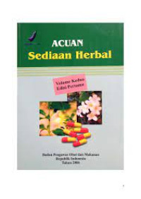 Acuan Sediaan Herbal Vol. 2 Ed. 1