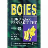 Boies Buku Ajar Penyakit THT Ed.6