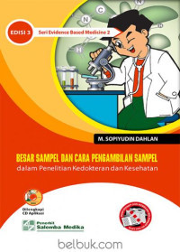 Image of Besar Sampel Dalam Penelitian Kedokteran dan Kesehatan Seri 2 Ed.4