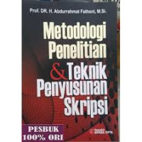 Metodologi Penelitian & Teknik Penyusunan Skripsi