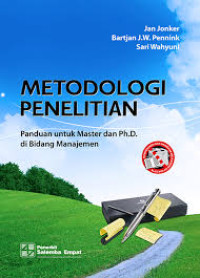 Image of Metodologi Penelitian Panduan untuk Master dan Ph.D di Bidang Manajemen