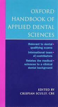 Image of Oxford Handbook of Applied Dental Sciences