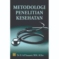Image of Metodologi Penelitian Kesehatan
