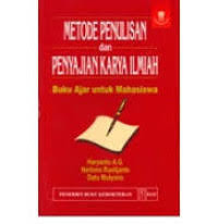 Image of Metode Penulisan dan Penyajian Karya Ilmiah