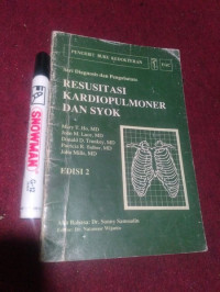 Image of Seri Diagnosis dan Pengobatan Resusitasi Kardiopulmoner dan Syok