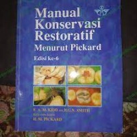 Image of Manual Konservasi Restoratif Menurut Pickard