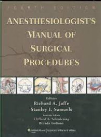 Image of Anesthesiologist's Manual of Surgical Procedures