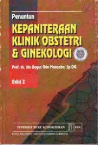 Penuntun Kepaniteraan Klinik Obstetri & Ginekologi