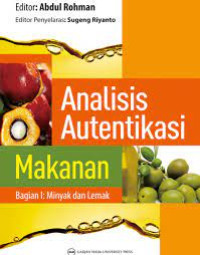 Analisis Autentikasi Makanan Minyak dan Lemak