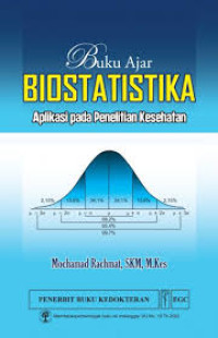 Image of Buku Ajar Biostatistika Aplikasi pada Penelitian Kesehatan